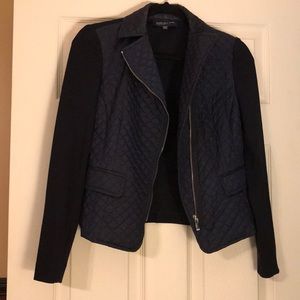 Navy blue blazer jacket
